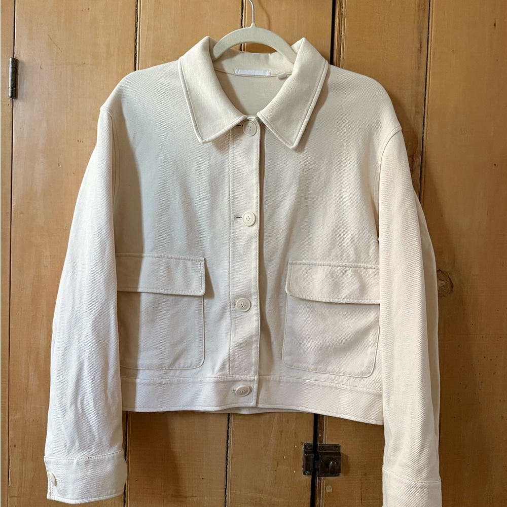 NWOT Uniqlo Classic Women's Cream Jacket - Small